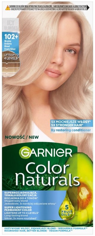 GAR COLOR N Farba nr 102+ Frosty Silver