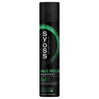 H SYOSS .Lakier MAX HOLD 300ml ziel/ moc. new TOP&