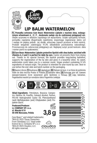 LL Pomadka d/ust Care Bears Watermelon&