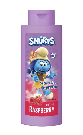 LL Żel p/prysznic&Szampon The Smurfs Raspberry 40&