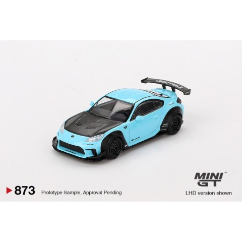 MINI GT 00873-L TOYOTA GR86 LB WORKS BABY BLUE 2024 ( MGT00873-L )