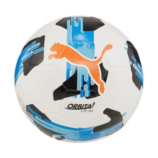 Piłka nożna Puma Orbita 5 Fusion Lite 290g biało-niebieska 84333 01
