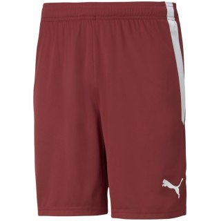 Spodenki męskie Puma teamLIGA bordowe 704924 09