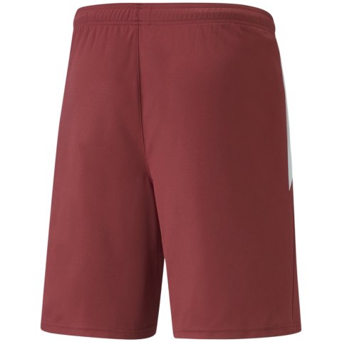 Spodenki męskie Puma teamLIGA bordowe 704924 09