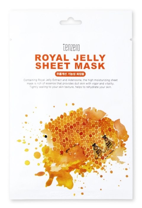 TENZERO maska w płachcie Mleczko Pszczele 25 ml