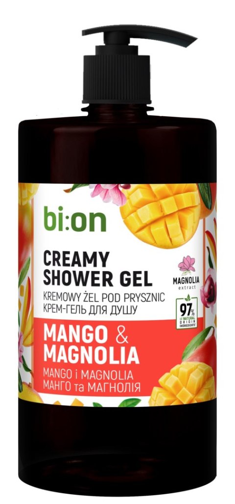 BIO NATURELL Kremowy żel pod prysznic Mango i Magnolia 946 ml