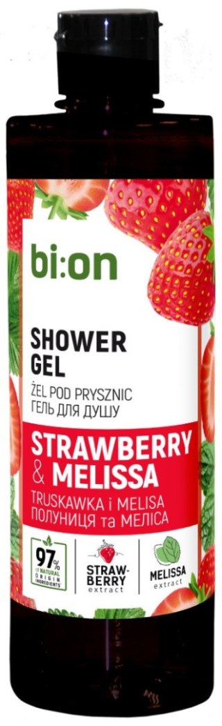 BIO NATURELL Kremowy żel pod prysznic Truskawka i Melisa 473 ml