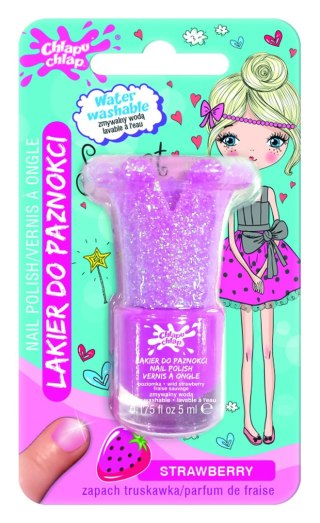 CHLAPU CHLAP LAKIER KORONA BROKAT 5ml j.różowy ne&