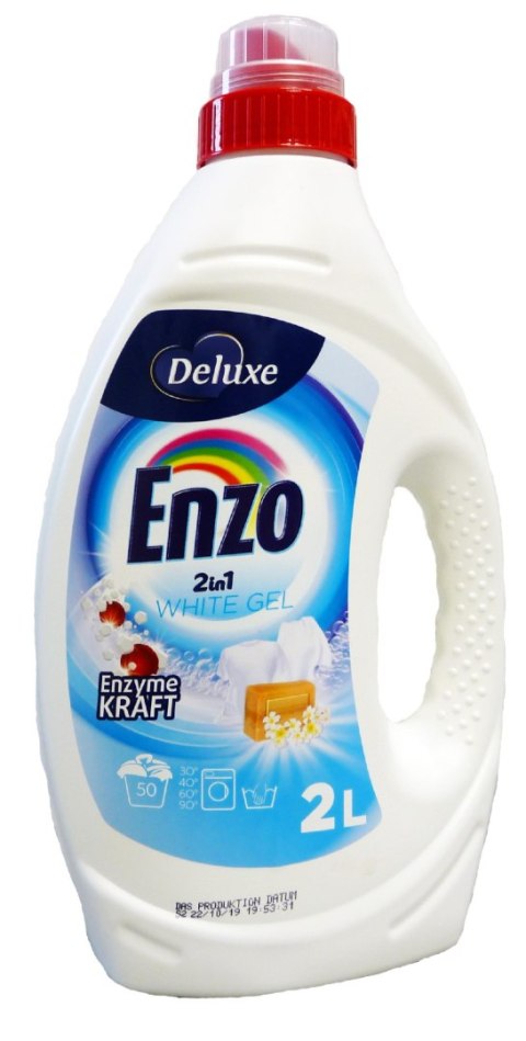 DELUXE ENZO Żel d/prania 2L BIAŁY