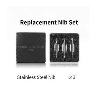 DSPIAE PLN-01 Replacement Tip Set for DSPIAE Holder (3 pcs) / Panel Liner Nib (56746)