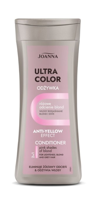 JOANNA Ultra Color Koloryzująca odżywka do włosów - różowe odcienie blond 200 g