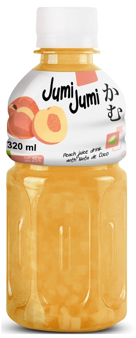 Jumi Jumi Napój brzoskwinia z nata de coco 320ml /6/5902596118495