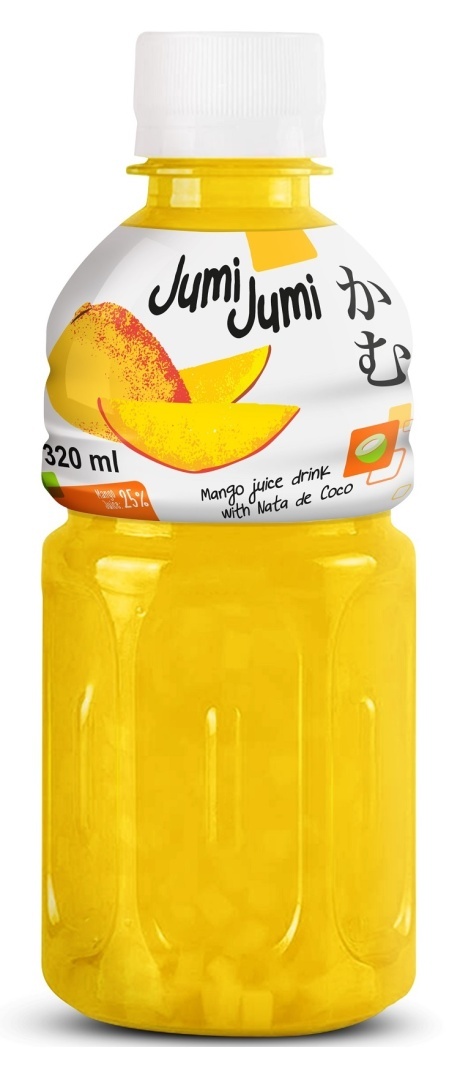 Jumi Jumi Napój mango z nata de coco 320ml /6/5907222258422 Jumi Jumi Napój mango z nata de coco 320ml /6/5907222258422