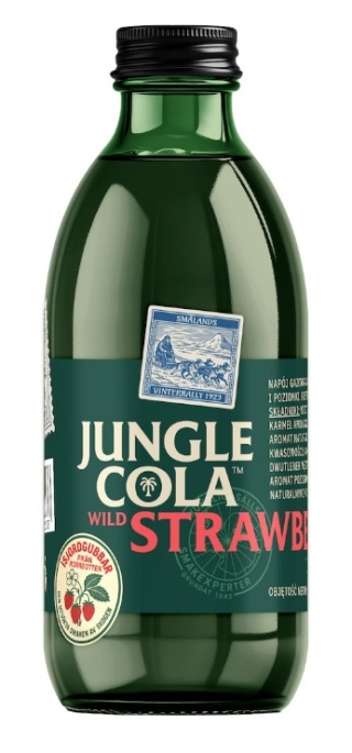 Jungle Cola Poziomka 330ml but/bezw/12/5906395642236