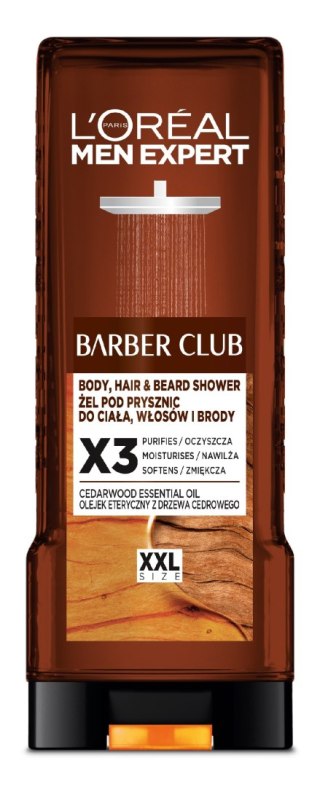 LOR MEN Barber Club Żel p/prysznic 5w1 400ml&