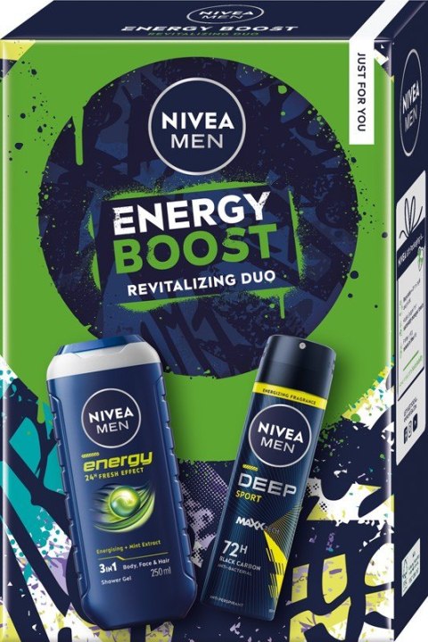 NIVEA ZEST ŚW 2025 MEN Energy Boost&