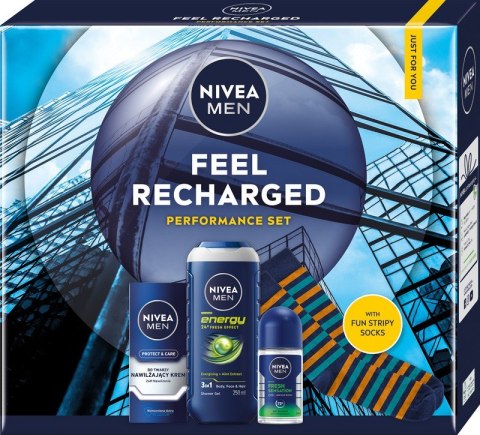 NIVEA ZEST ŚW 2025 MEN Feel recharged&