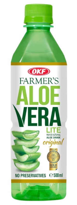 OKF Farmer's Aloe Vera z cząstkami aloesu 500ml /12/8809713912301