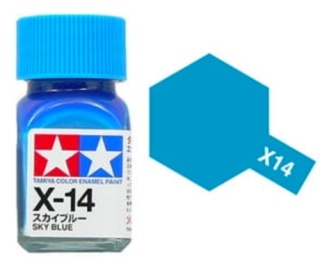 Tamiya 80014 X-14 Sky Blue