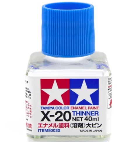 Tamiya 80030 X-20 Thinner (40ml)