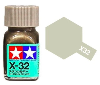 Tamiya 80032 X-32 Titanium Silver