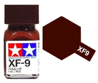 Tamiya 80309 XF-9 Hull Red