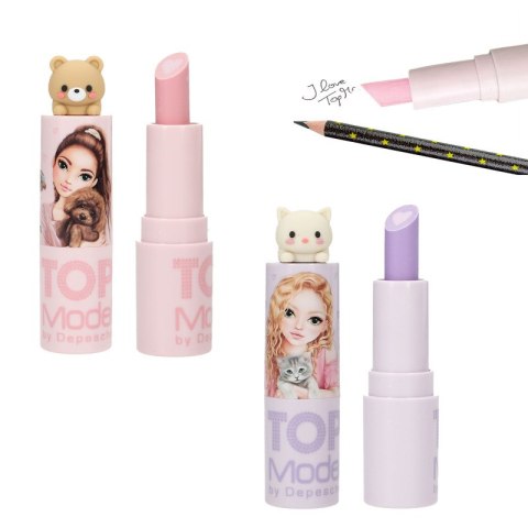 Top Model 13362 Gumka do ścierania w kształcie szminki , 2 wzory Ilość sztuk w opakowaniu 24