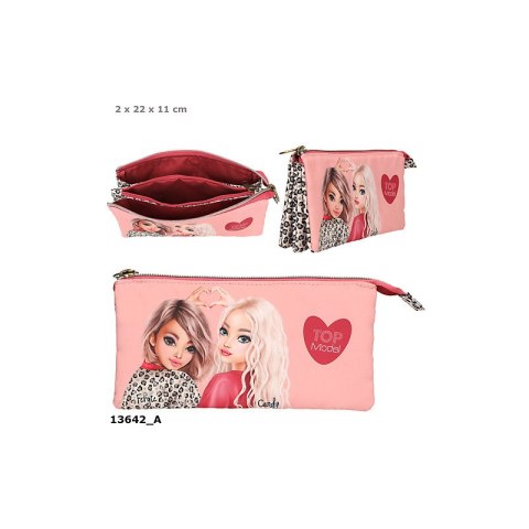 Top Model 13642 Piórnik potrójny saszetka LEOHEART Ilość sztuk w opakowaniu 3