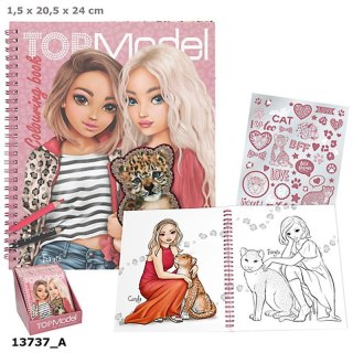 Top Model 13737 Kolorowanka Leo Heart z naklejkami Ilość sztuk w opakowaniu 12