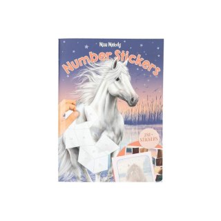 Top Model 13879 Zestaw z naklejkami Number Sticker Miss Melody Ilość sztuk w opakowaniu 18