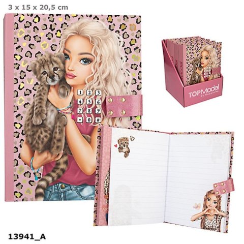 Top Model 13941 Pamiętnik na kod grający Leo Heart, nowa piosenka Taylor Swift Ilość sztuk w opakowaniu 4