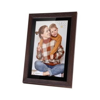 Cyfrowa ramka Kruger&Matz na zdjęcia FRAMEO Wi-Fi 15,6" drewniana ramka