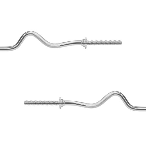 Gryf mocno łamany, sztanga 25mm 120cm 5.3kg REBEL ACTIVE