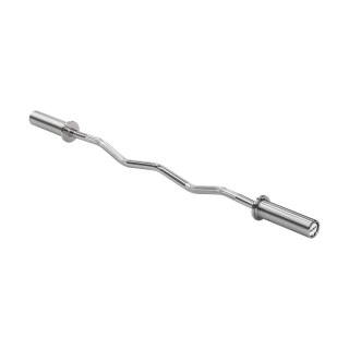 Gryf olimpijski łamany 50 mm z łożyskami, sztanga olimpijska łamana z łożyskami 120cm 9kg REBEL ACTIVE