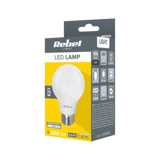 Lampa LED Rebel A60 8,5W E27 4000K, 230V