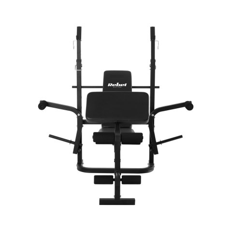 Ławka treningowa regulowana wielofunkcyjna z modlitewnikiem REBEL ACTIVE