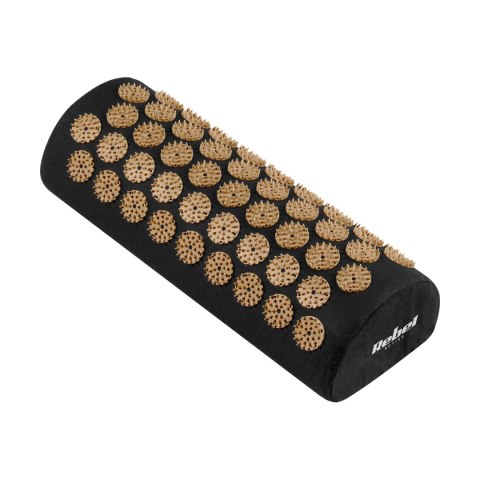 Mata zdrowotna z kolcami do akupresury z poduszką, 110x42cm, XL, złote kolce, Rebel Active