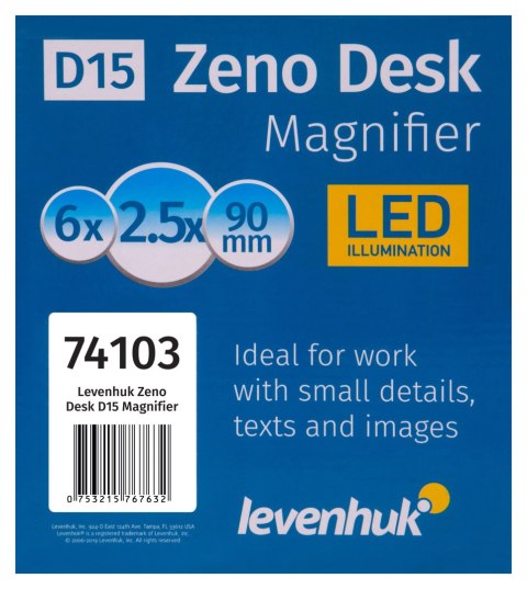 Levenhuk Lupa Levenhuk Zeno Desk D15