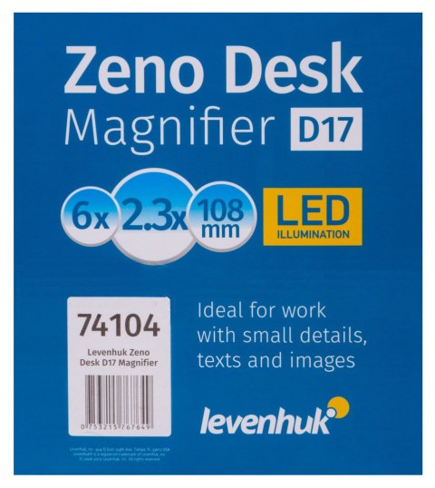 Levenhuk Lupa Levenhuk Zeno Desk D17