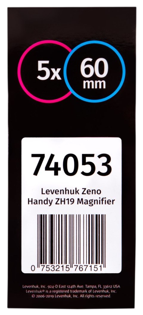 Levenhuk Lupa Levenhuk Zeno Handy ZH19