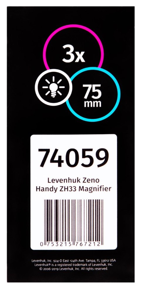 Levenhuk Lupa Levenhuk Zeno Handy ZH33 Levenhuk Lupa Levenhuk Zeno Handy ZH33