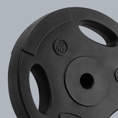 Obciążenie bitumiczne zestaw 2x10kg, otwór 31mm, talerz z uchwytami, REBEL ACTIVE