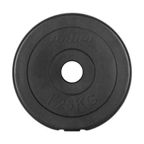 Obciążenie bitumiczne zestaw 4x1.25kg, otwór 31mm, talerz klasyczny, REBEL ACTIVE