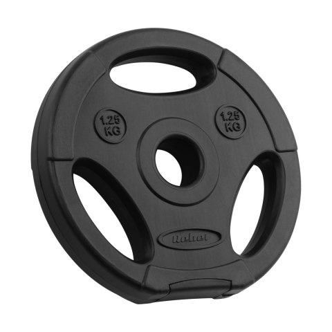 Obciążenie bitumiczne zestaw 4x1.25kg, otwór 31mm, talerz z uchwytami, REBEL ACTIVE