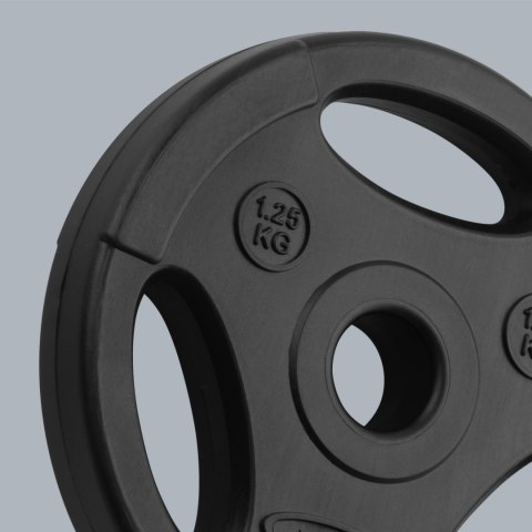 Obciążenie bitumiczne zestaw 4x1.25kg, otwór 31mm, talerz z uchwytami, REBEL ACTIVE