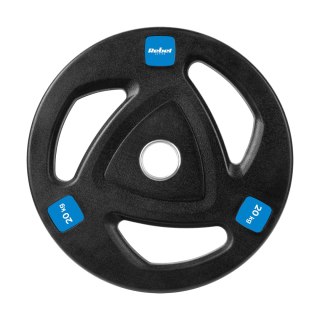 Obciążenie żeliwne olimpijskie gumowane 20kg, otwór 51mm , REBEL ACTIVE