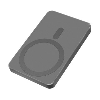 POWERBANK indukcyjny Kruger&Matz 5000 mAh magnetyczny szary