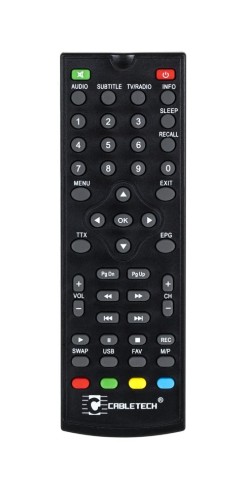 Pilot do tunerów DVB-T URZ0299 i URZ0323/324 Cabletech