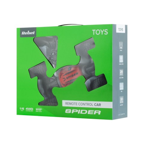 Samochód zdalnie sterowany REBEL SPIDER