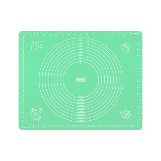 Silikonowa stolnica 50x40 cm zielona